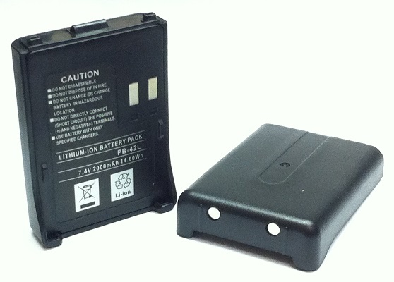 PB-42L Lithium-Ion Battery Pack for Kenwood Radio TH-F6 TH-F6A TH-F6E TH-F7 New 